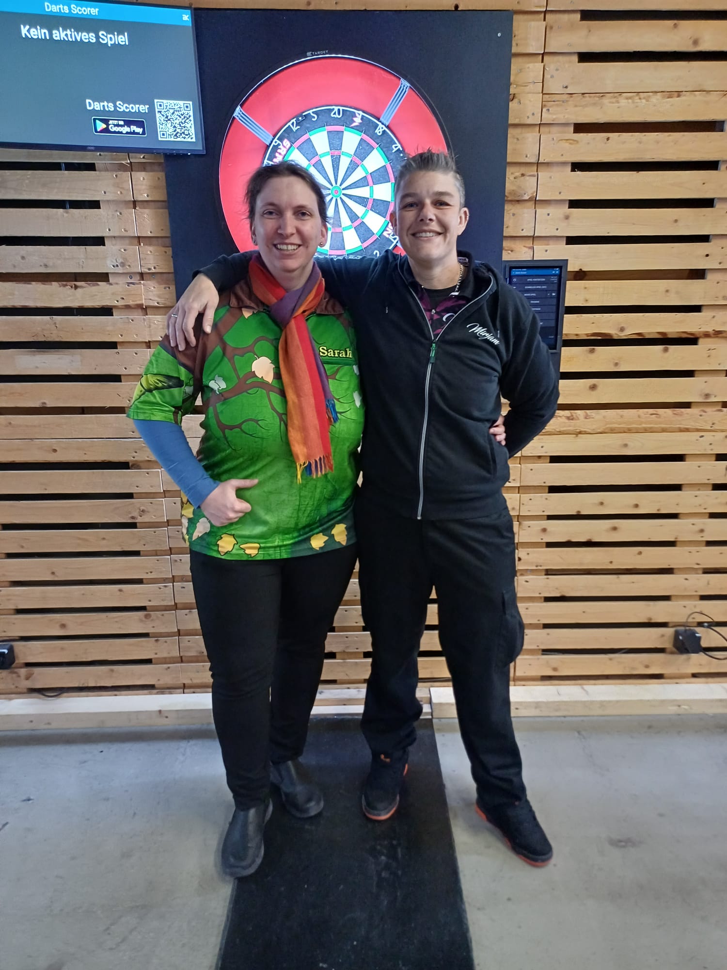 Advent Open 2025 - Finale Damen: Sarah Bartlomé (Siegerin) und Mirjam Schüpbach